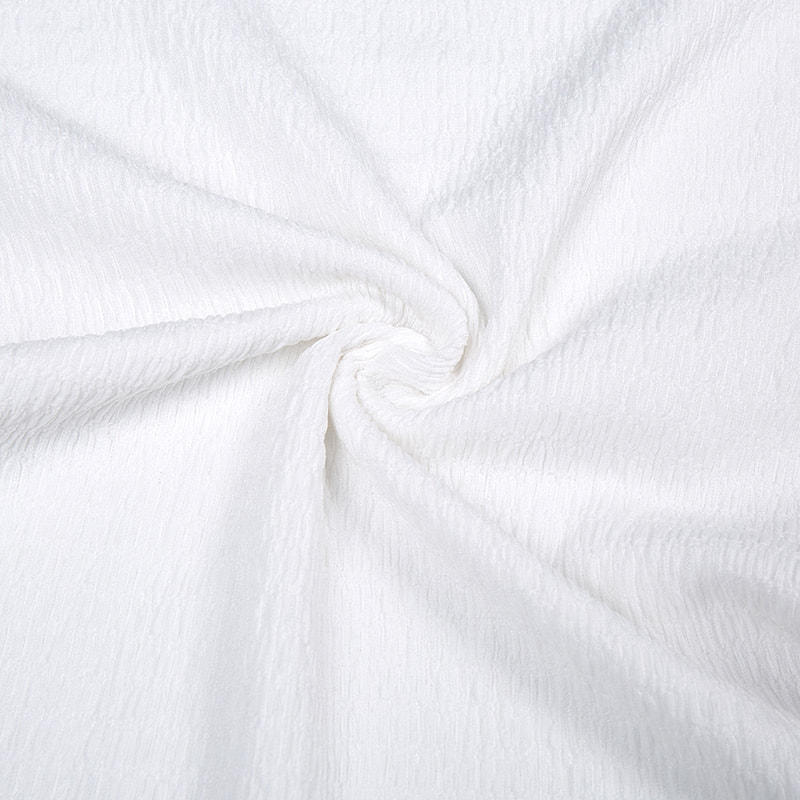 Polyester Ammonia Crinkle Fabric